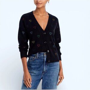Bloomingdale's AQUA X KERRI ROSENTHAL Rhinestone Cardigan